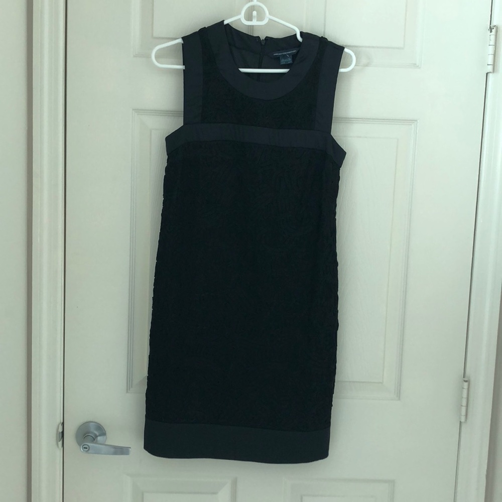 Black pattern dress